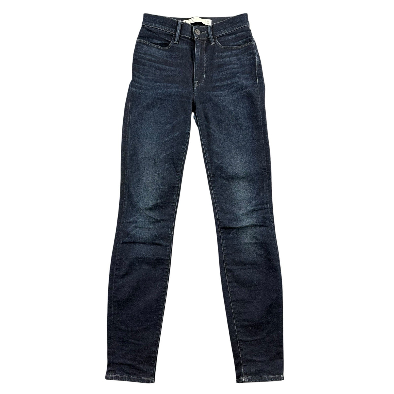 Ayr High-Rise Slim Jeans In Dark Indigo Wash